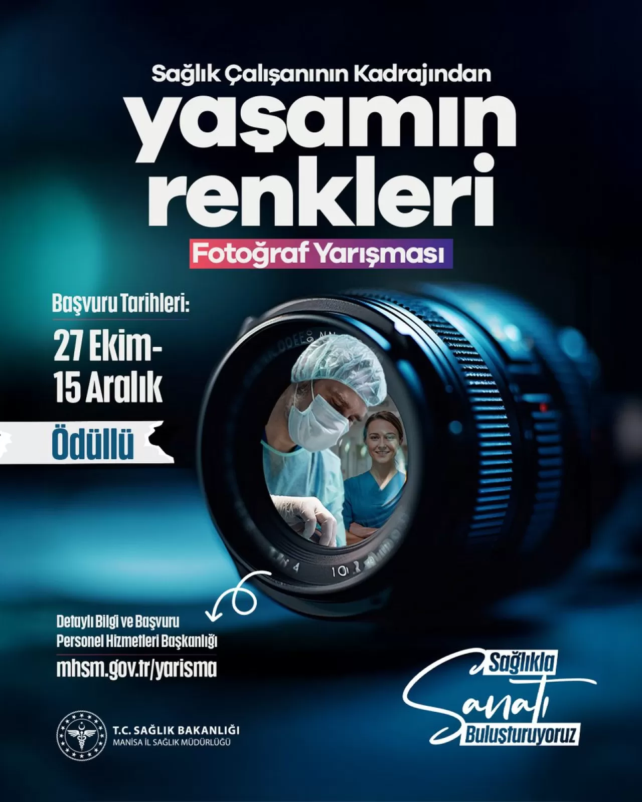 Manisa'da Sağlık Çalışanları Fotoğraf Yarışması Düzenleniyor