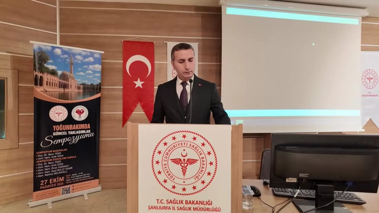 Şanlıurfa'da Yoğun Bakımda Güncel Yaklaşımlar Sempozyumu Düzenlendi