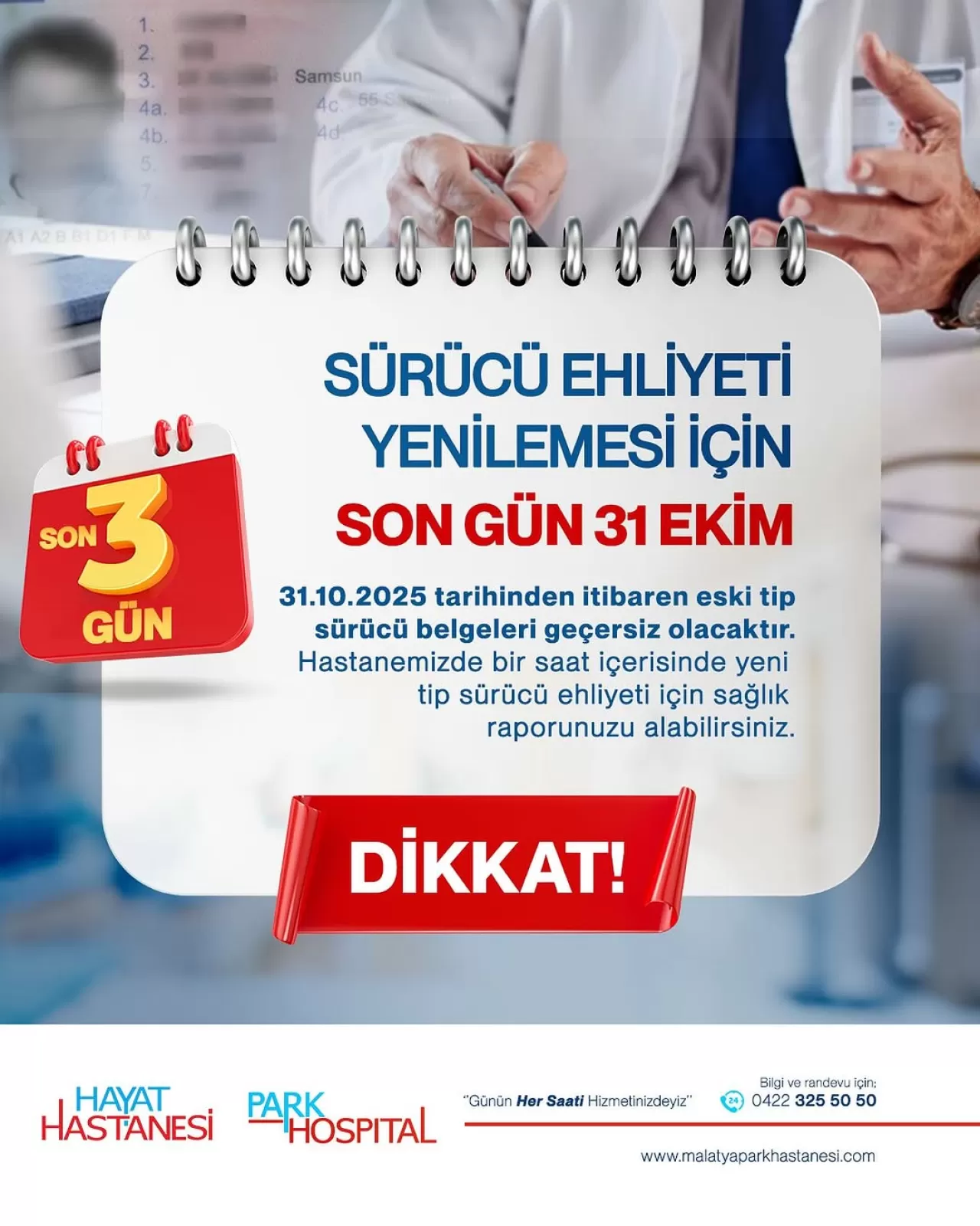 Eski Tip Ehliyetlerin Geçerlilik Süresi 31 Ekim 2025'te Sona Eriyor