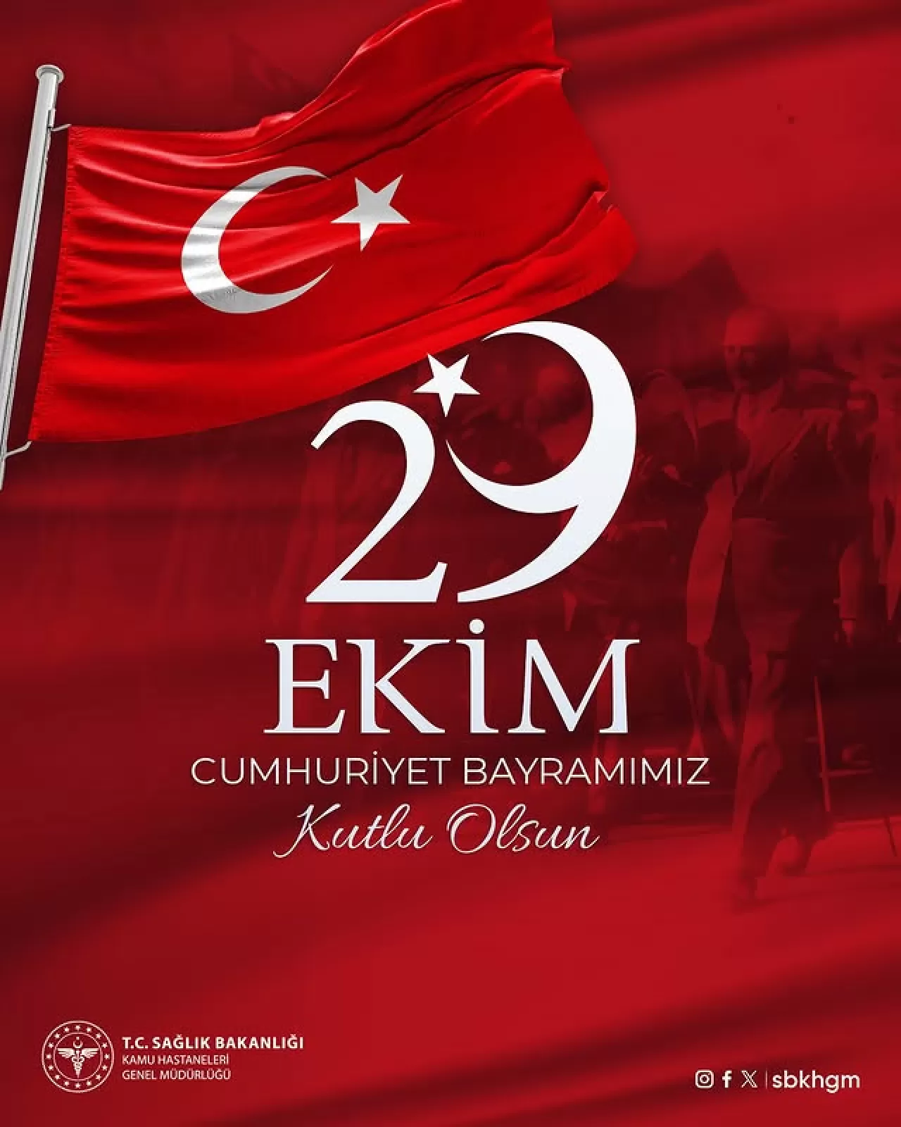 Trabzon Ağız ve Diş Sağlığı Hastanesi'nden 29 Ekim Cumhuriyet Bayramı Mesajı