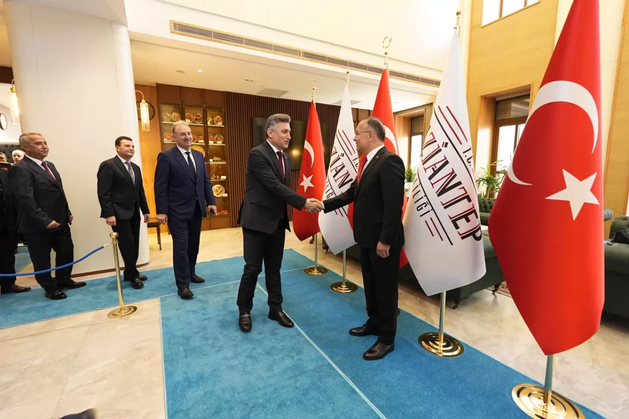 Gaziantep'te 29 Ekim Cumhuriyet Bayramı Töreni Düzenlendi