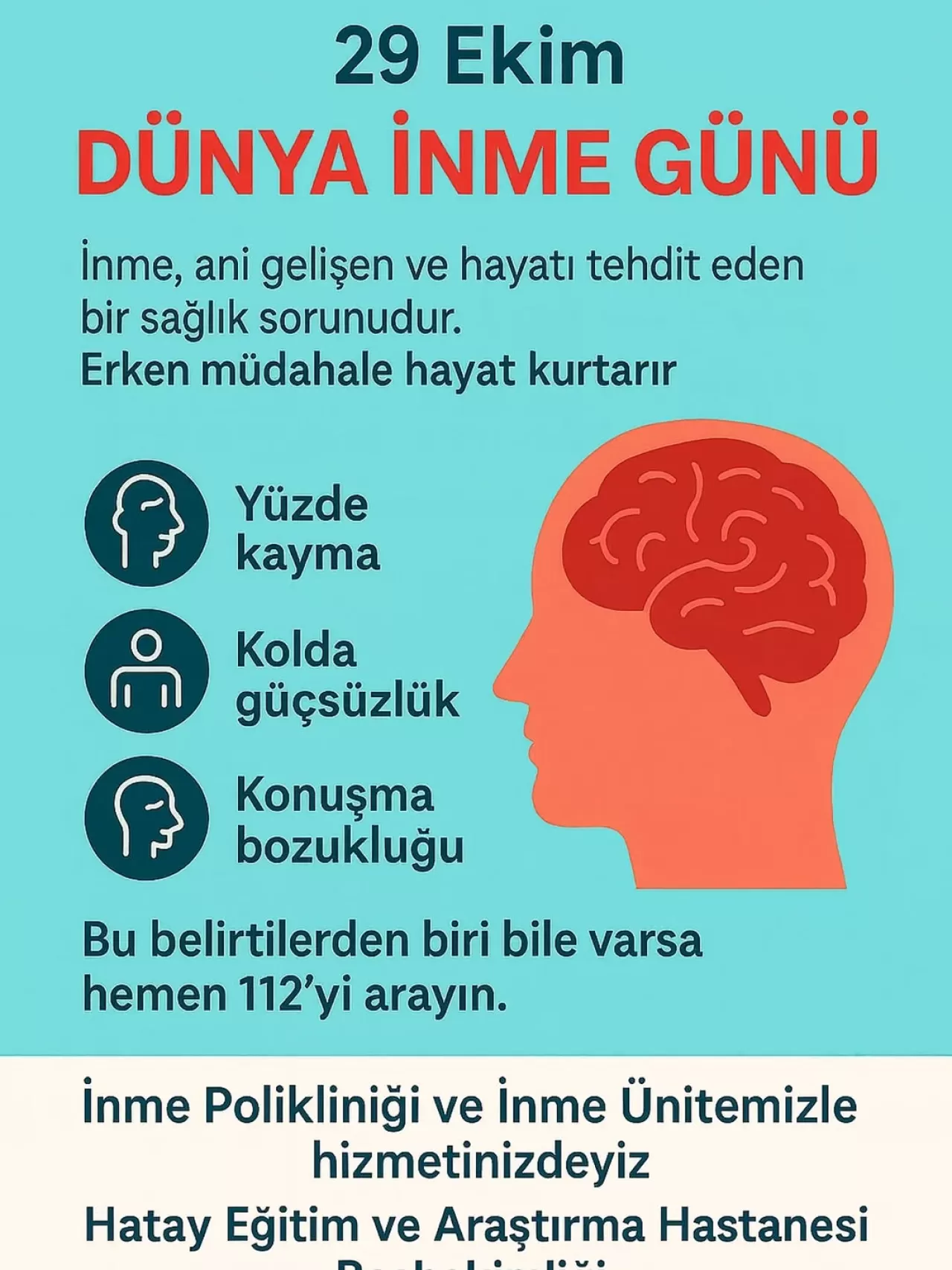 Hatay'da İnme Tedavisinde Erken Müdahale Hayat Kurtarıyor