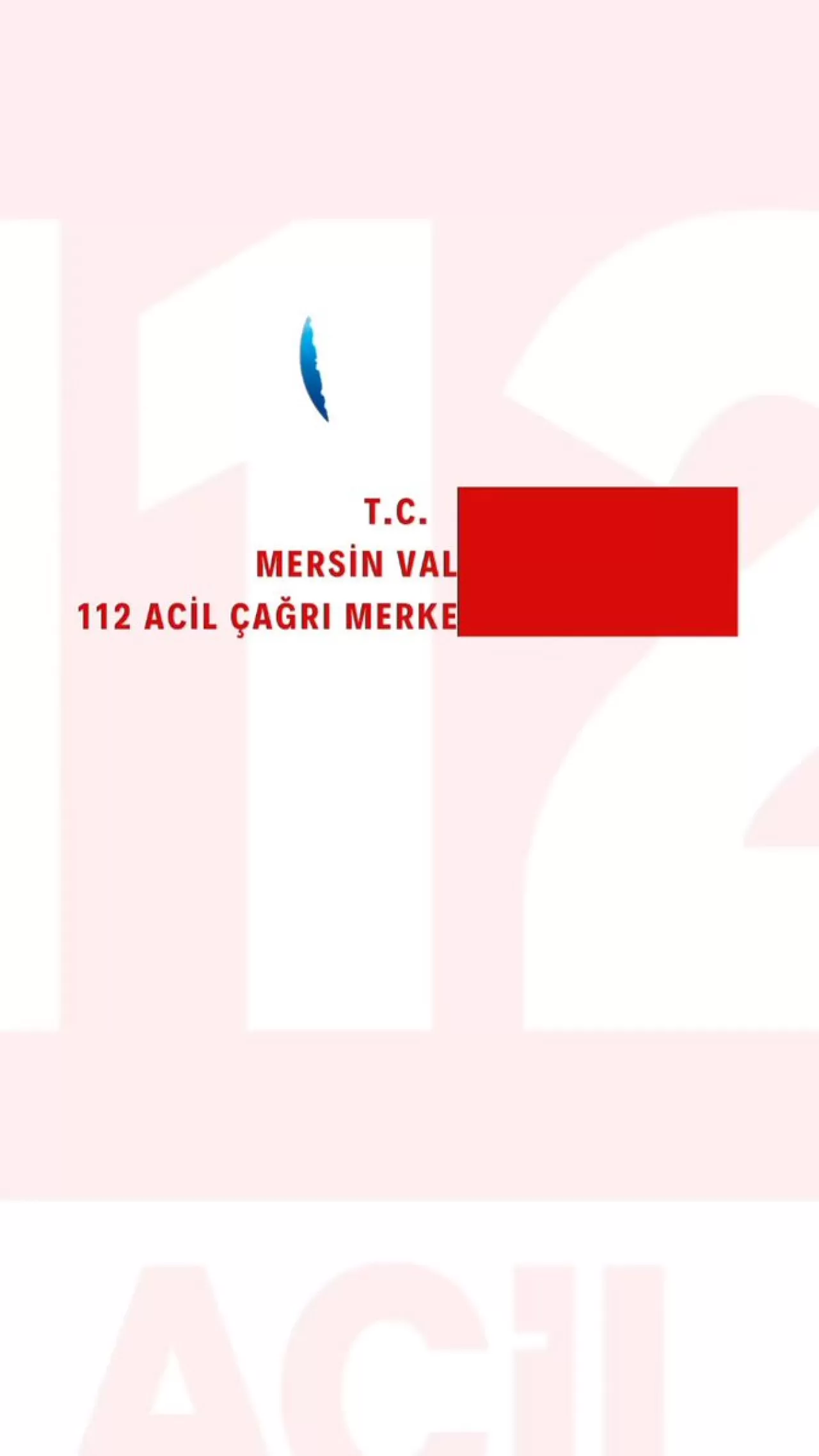 Mersin'de Öğrencilere 112 Acil Çağrı Merkezi Tanıtıldı