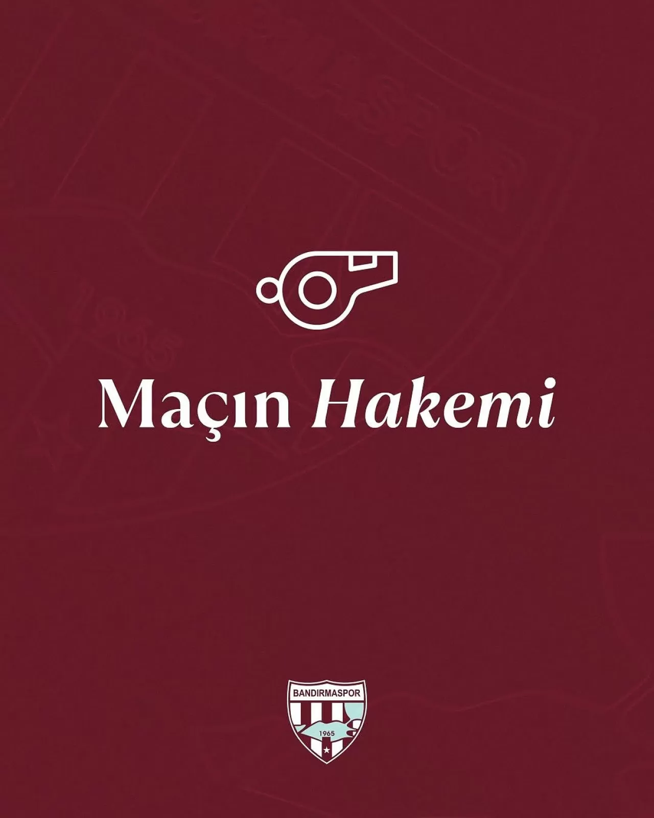 Teksüt Bandırmaspor - Iğdır FK Maçının Hakemi Belli Oldu