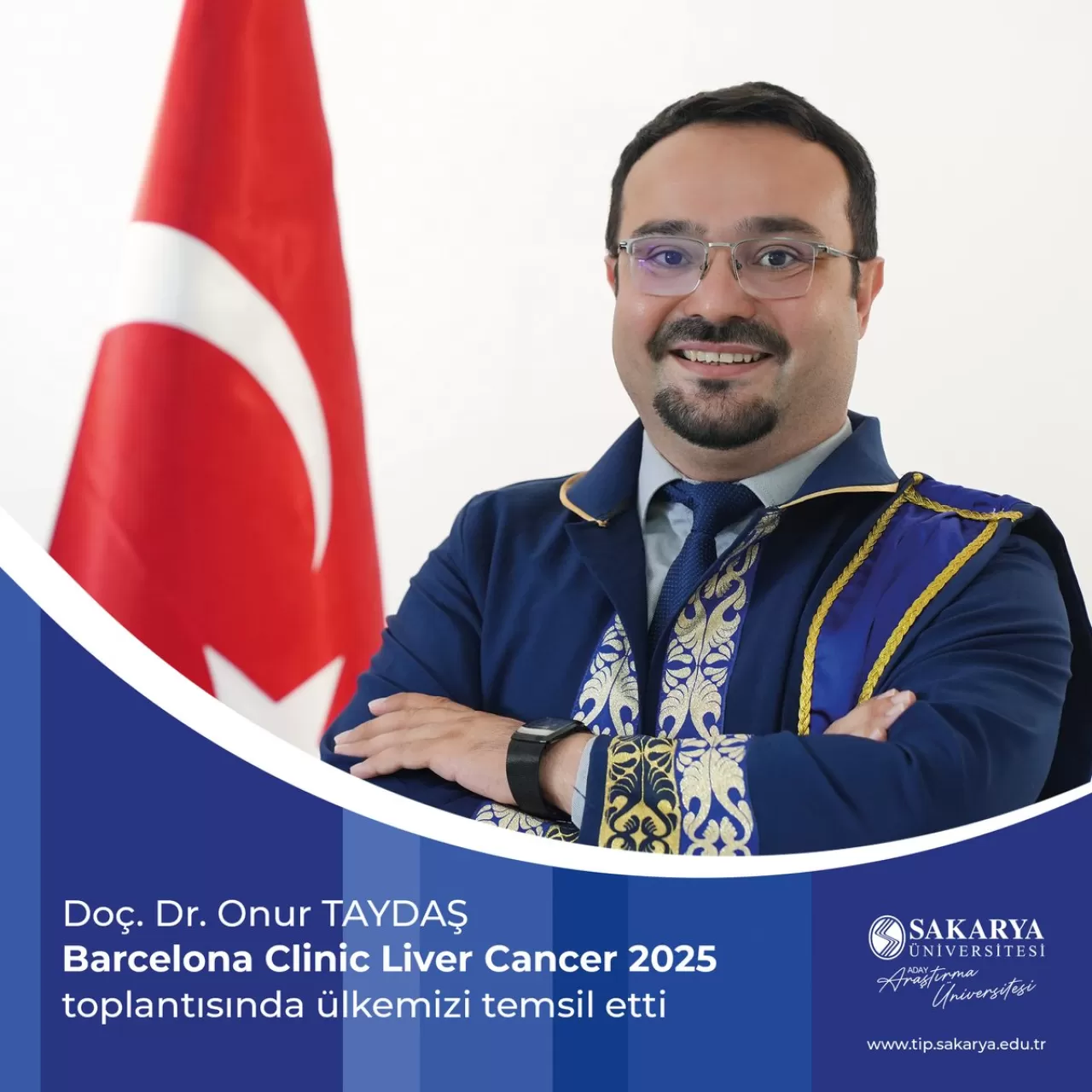 Sakarya Üniversitesi Tıp Fakültesi Öğretim Üyesi, Karaciğer Kanserinde Dünya Çapında Önemli Toplantıya Katıldı