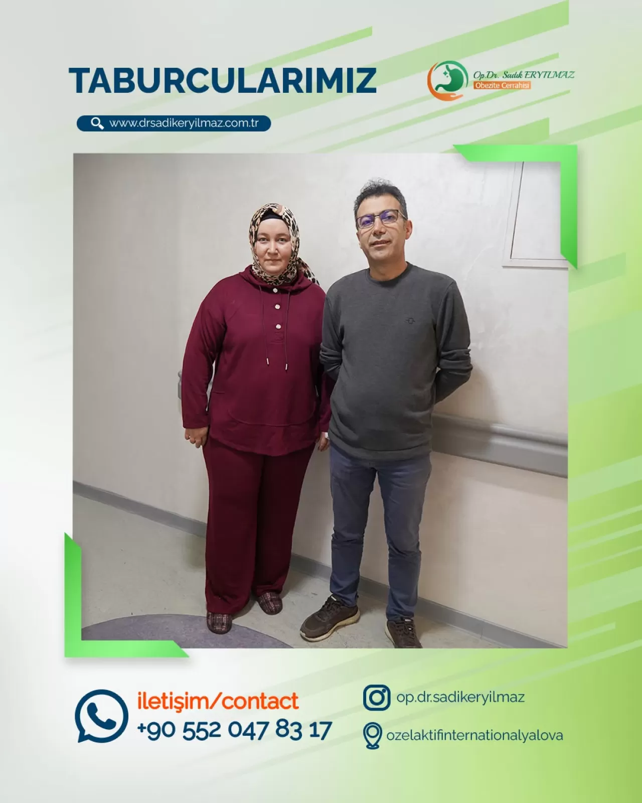 Obezite Cerrahisi Sonrası Hasta Başarıyla Taburcu Edildi