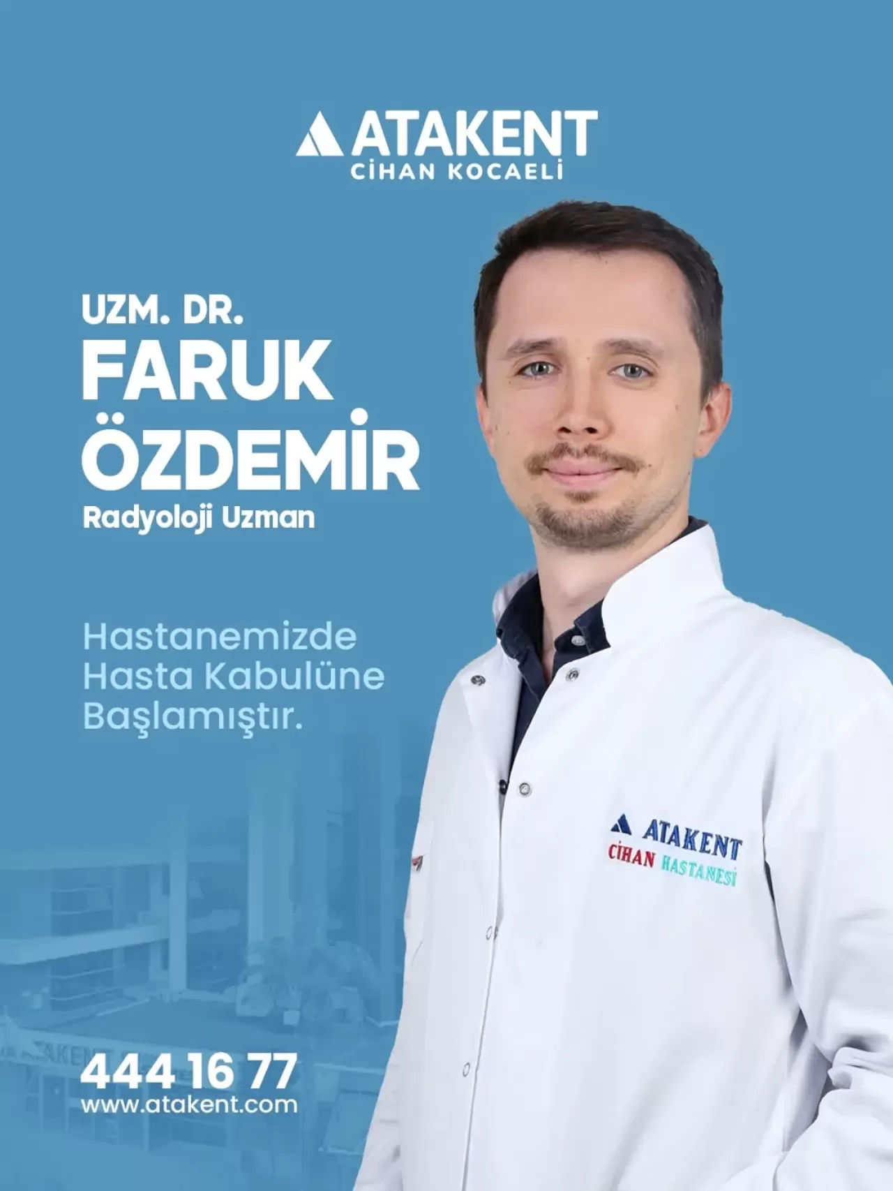 Atakent Cihan Hastanesi'ne Yeni Radyoloji Uzmanı