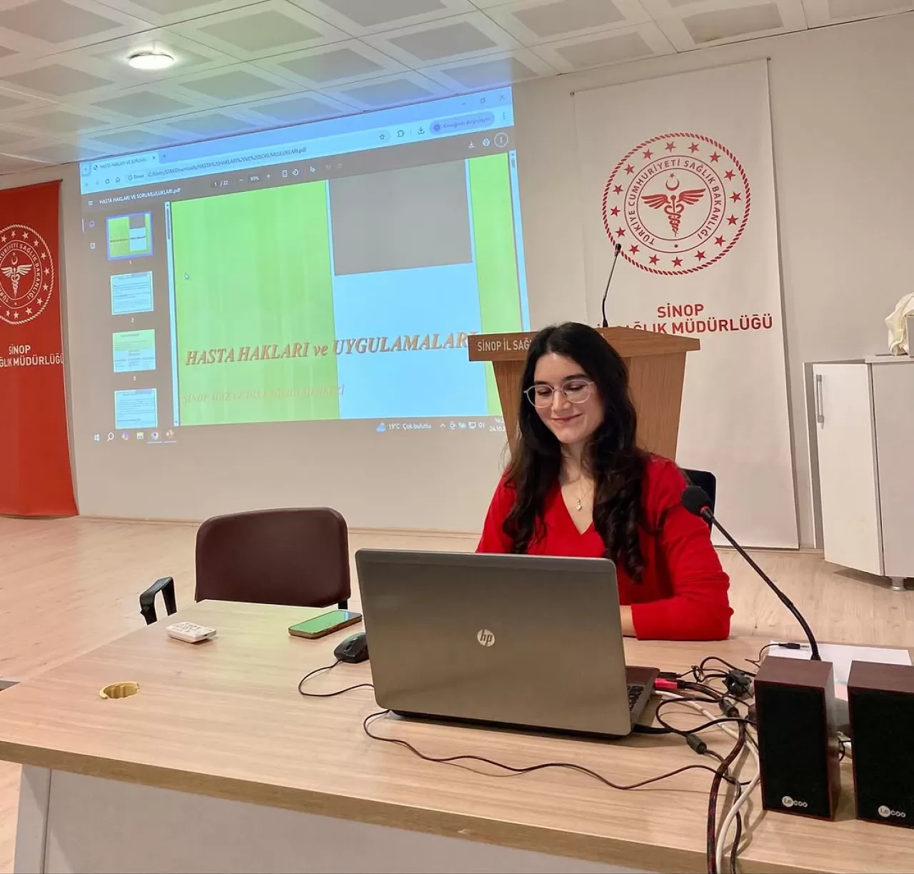 Sinop Ağız Diş Sağlığı Merkezi'nde Hasta Hakları Eğitimi